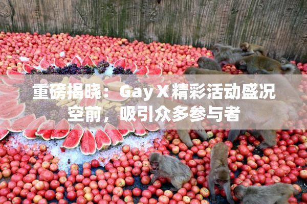 重磅揭晓：GayⅩ精彩活动盛况空前，吸引众多参与者