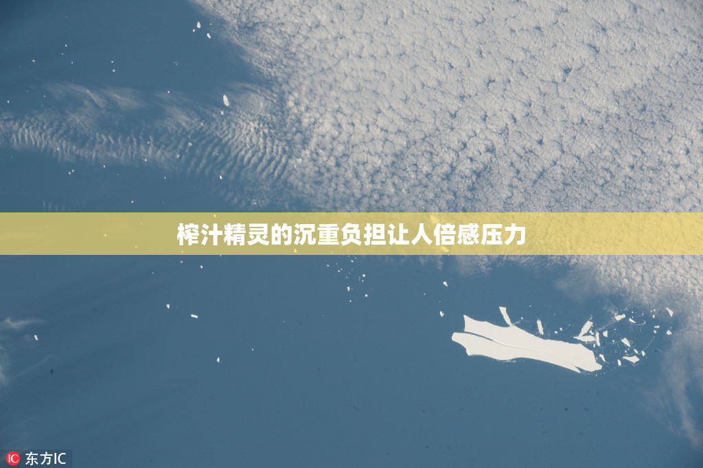 榨汁精灵的沉重负担让人倍感压力