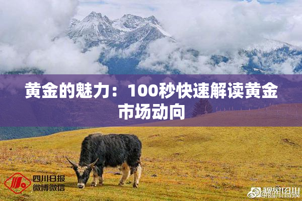 黄金的魅力：100秒快速解读黄金市场动向