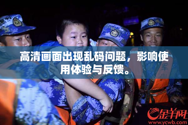 高清画面出现乱码问题，影响使用体验与反馈。
