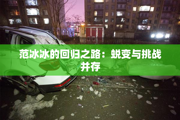 范冰冰的回归之路：蜕变与挑战并存