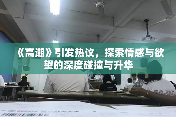 《高潮》引发热议，探索情感与欲望的深度碰撞与升华