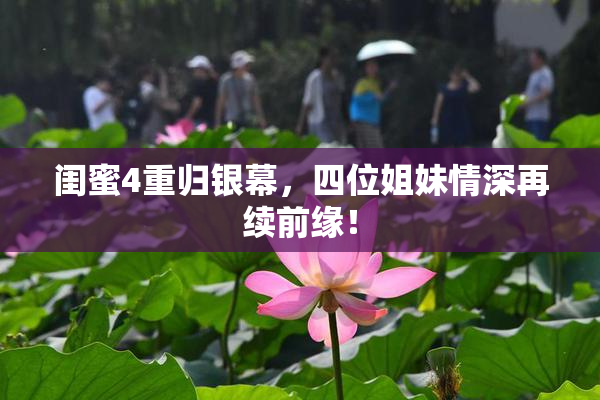 闺蜜4重归银幕，四位姐妹情深再续前缘！