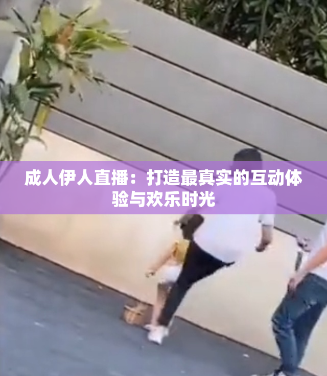 成人伊人直播：打造最真实的互动体验与欢乐时光