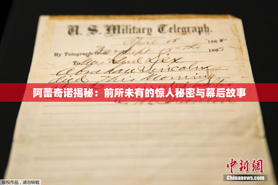 阿蕾奇诺揭秘：前所未有的惊人秘密与幕后故事