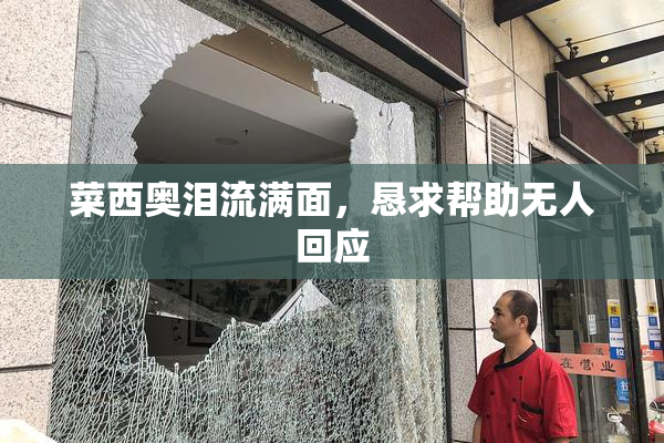 菜西奥泪流满面，恳求帮助无人回应