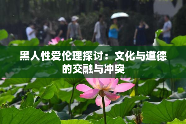 黑人性爱伦理探讨：文化与道德的交融与冲突