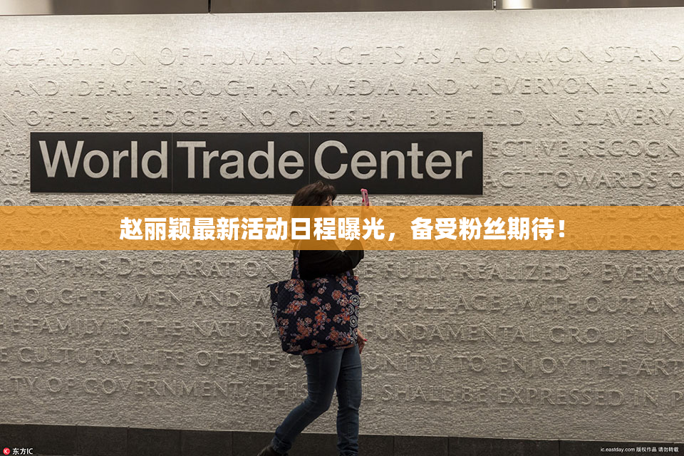 赵丽颖最新活动日程曝光，备受粉丝期待！