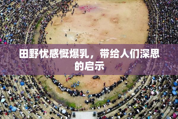 田野忧感慨爆乳，带给人们深思的启示
