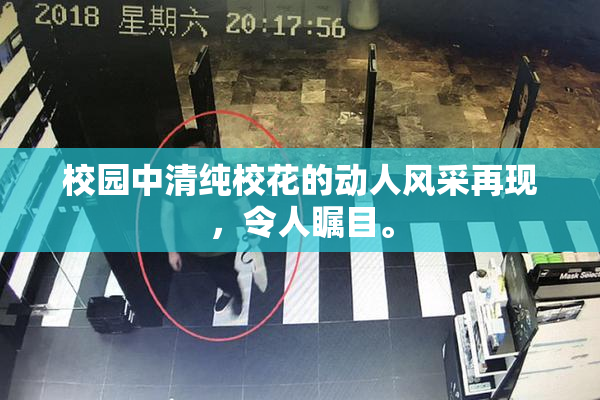 校园中清纯校花的动人风采再现，令人瞩目。