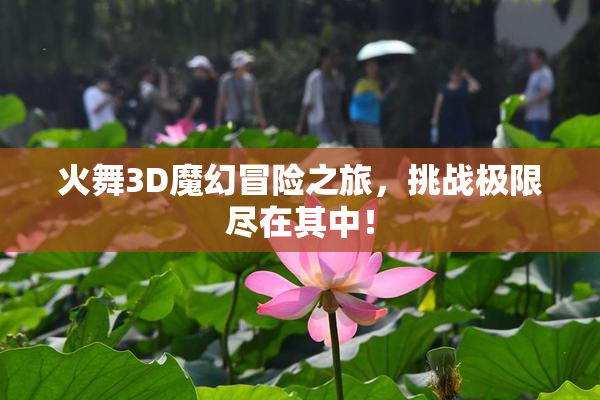 火舞3D魔幻冒险之旅，挑战极限尽在其中！