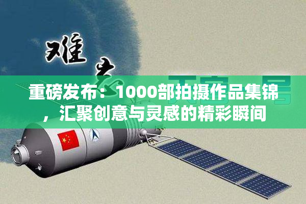 重磅发布：1000部拍摄作品集锦，汇聚创意与灵感的精彩瞬间