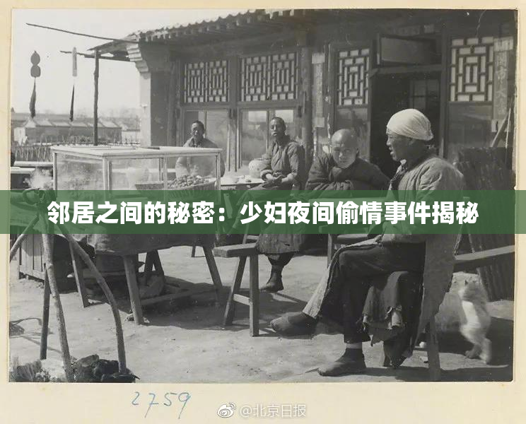 邻居之间的秘密：少妇夜间偷情事件揭秘