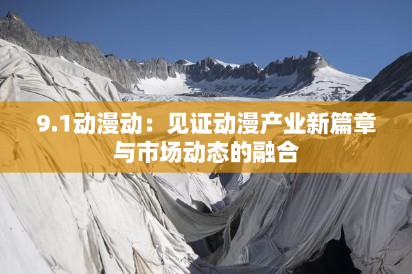 9.1动漫动：见证动漫产业新篇章与市场动态的融合