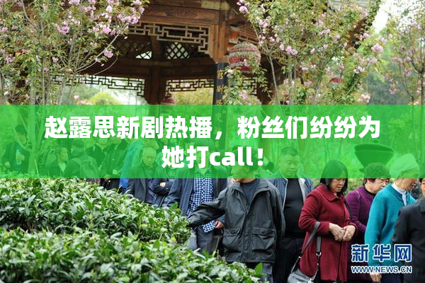 赵露思新剧热播，粉丝们纷纷为她打call！
