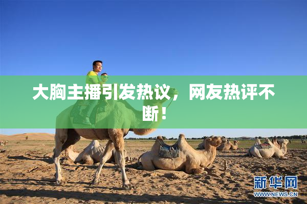 大胸主播引发热议，网友热评不断！