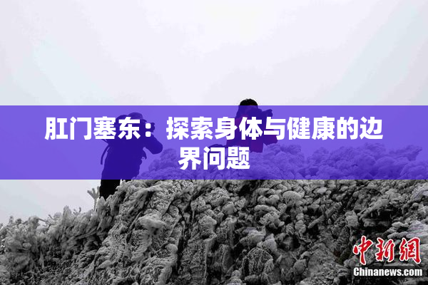 肛门塞东：探索身体与健康的边界问题