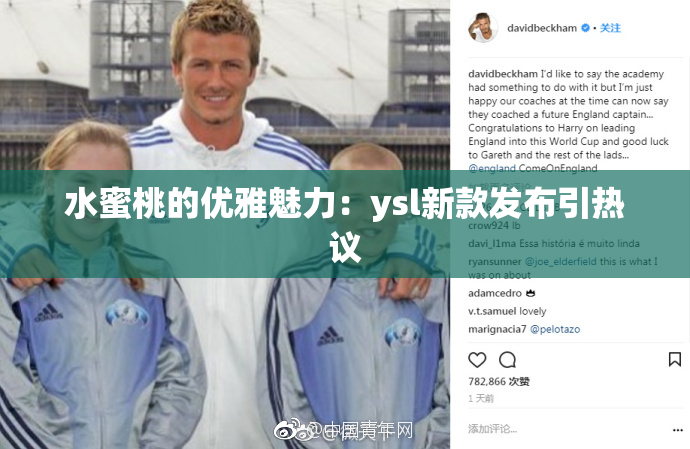 水蜜桃的优雅魅力：ysl新款发布引热议
