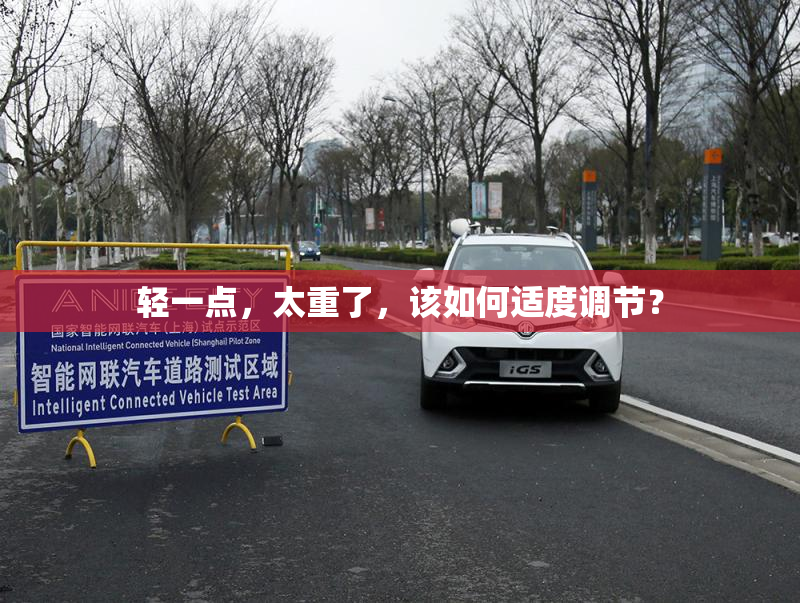 轻一点，太重了，该如何适度调节？
