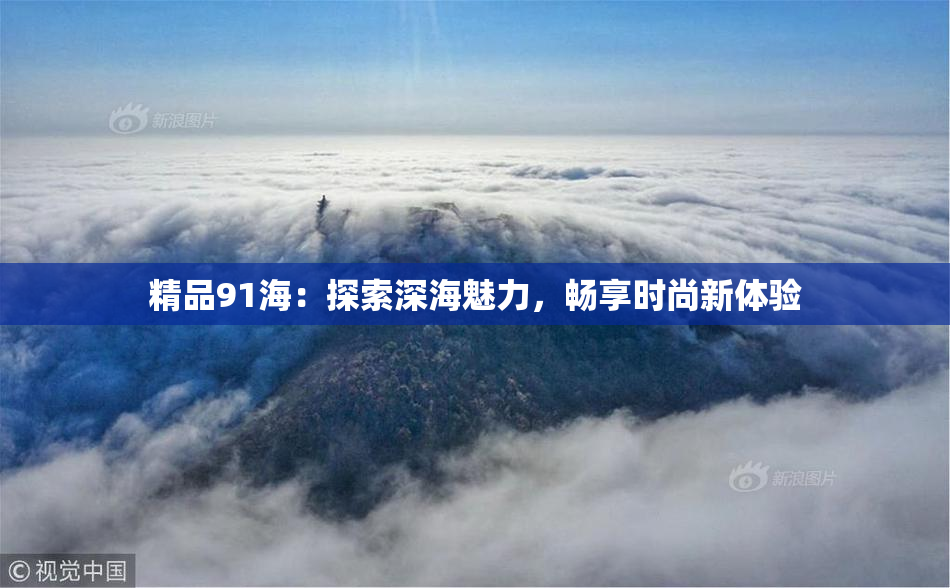 精品91海：探索深海魅力，畅享时尚新体验