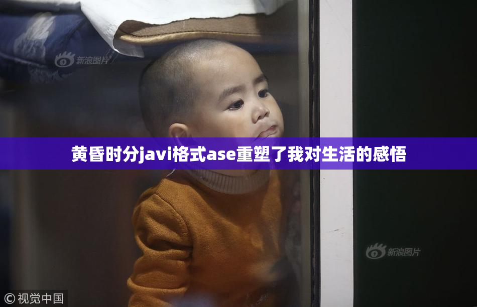 黄昏时分javi格式ase重塑了我对生活的感悟