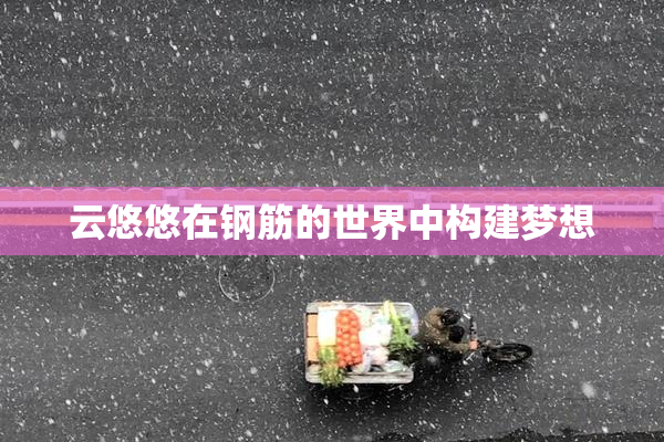 云悠悠在钢筋的世界中构建梦想