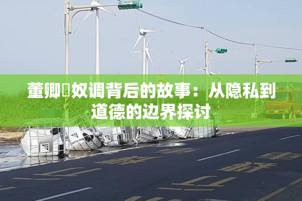 董卿婬奴调背后的故事：从隐私到道德的边界探讨