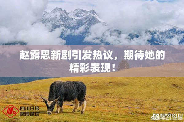 赵露思新剧引发热议，期待她的精彩表现！