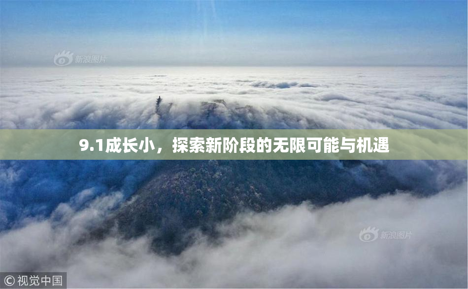 9.1成长小，探索新阶段的无限可能与机遇