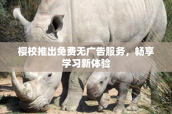 樱校推出免费无广告服务，畅享学习新体验
