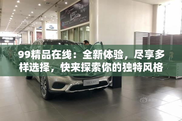 99精品在线：全新体验，尽享多样选择，快来探索你的独特风格！