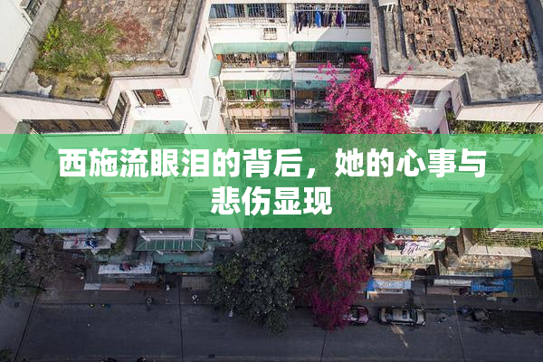 西施流眼泪的背后，她的心事与悲伤显现