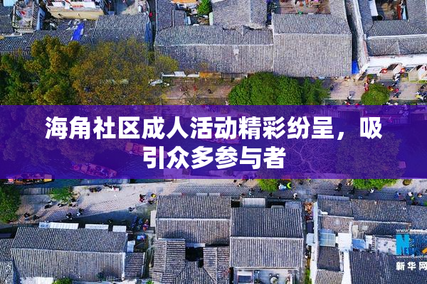 海角社区成人活动精彩纷呈，吸引众多参与者