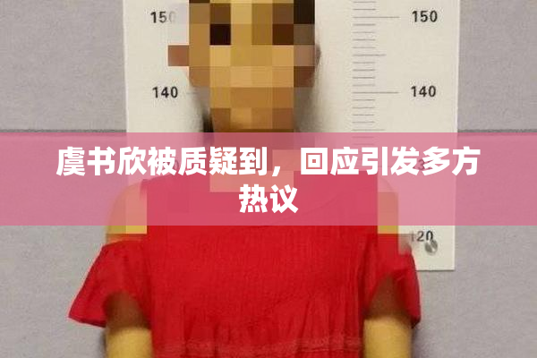 虞书欣被质疑到，回应引发多方热议
