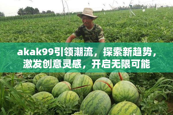 akak99引领潮流，探索新趋势，激发创意灵感，开启无限可能