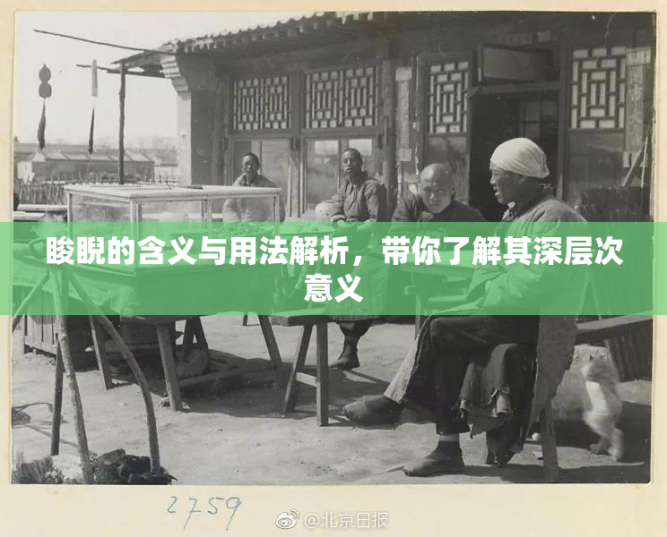 睃睨的含义与用法解析，带你了解其深层次意义