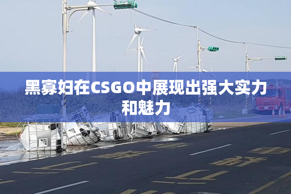 黑寡妇在CSGO中展现出强大实力和魅力