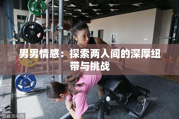 男男情感：探索两人间的深厚纽带与挑战