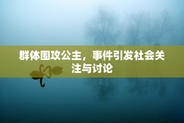 群体围攻公主，事件引发社会关注与讨论