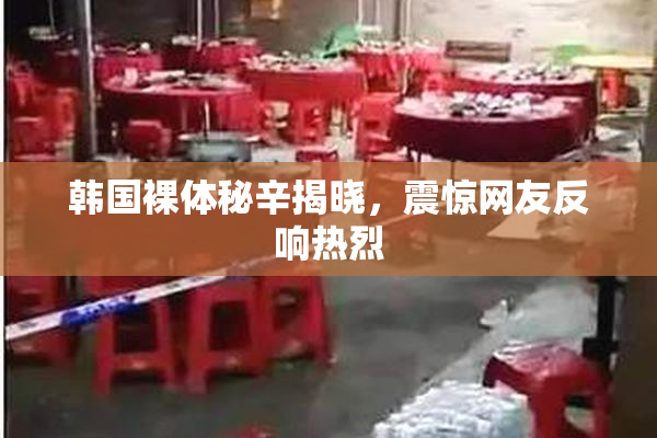 韩国裸体秘辛揭晓，震惊网友反响热烈