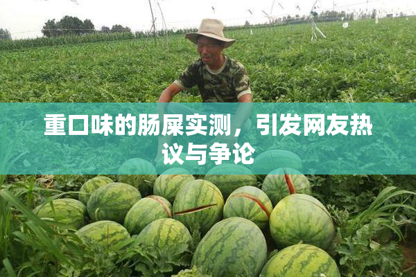 重口味的肠屎实测，引发网友热议与争论